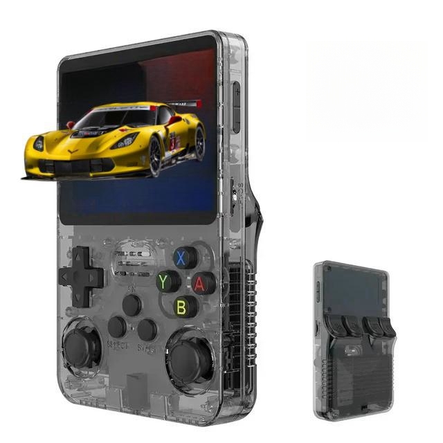 64Gb 3.5 Inch Ips Screen Retro Video Emulator R36s Handheld Game Console Supports Multiple Platforms Ps Scherm Draagbare