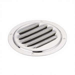 ฝาครอบช่องระบายอากาศสแตนเลส 304 ขนาด 102 มม. ช่องระบายอากาศทรงกลม อุปกรณ์ทางทะเลและอุปกรณ์เสริมเรือยอชท์ ฐานหลังคาบิมินิ - Product Image 4