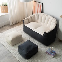 Sarung Sofa malas dua kursi, penutup kain pelapis Eps/epp untuk kamar tidur atau ruang tamu