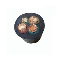Hochwertiges 5-adriges Kupfer-Stromkabel Flexibles PVC-Gummi-Isoliertes Massivleiterkabel 1kV Nennspannung für Kraftwerke