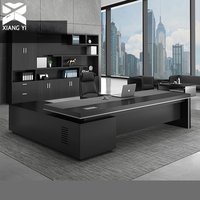 Bureau de Direction Moderne de Luxe pour Manager Patron – Table Exécutive de Bureau
