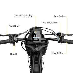 Venta Directa de Fábrica, Envío desde Almacén en Europa y Australia, Bicicleta Eléctrica V8 250w Todoterreno, Certificación CE R002 EN - Product Image 3