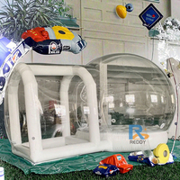 Tente gonflable pour événements de fête d'anniversaire en plein air, maison à bulles gonflable, tente pour événements, gonflable pour le camping en plein air