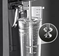 Machine à milk-shake électrique multifonctionnelle Baiwin, mélangeur de boissons commercial, mixeur de boissons pour restaurant, hôtel et café