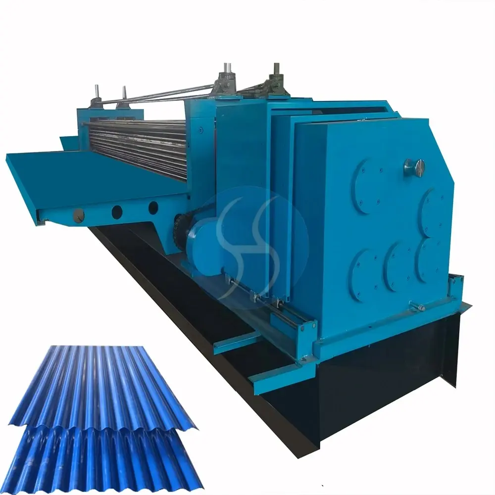 Customized Color Barrel Corrugated Iron Metal Roofing Sheet Forming Machine With Best Price Sale