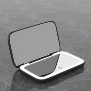 Tùy Biến Nhỏ Cầm Tay Trang Điểm Du Lịch Gấp Nhỏ Gọn Gương Với <span class=keywords><strong>LED</strong></span> Ánh Sáng Mỹ Phẩm - Product Image 2