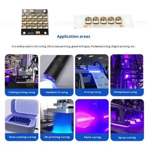 Hochleistungs-365nm-395nm-<span class=keywords><strong>UV</strong></span>-LED-Module <span class=keywords><strong>UV</strong></span>-Licht-PCBA für Aushärtungslampensysteme Luftgekühlt 3D-Druck - Product Image 4