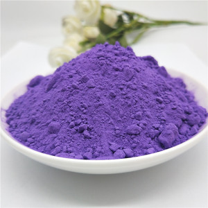 철 산화물 보라색 진보라색 내광성 고온 염료 분말 페인트 고무 벽돌 제조업체용 현장 공급 허베이 - Product Image 4