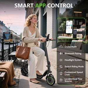 Trottinette Électrique Pliante 350W 8,5 Pouces avec Pneus Pleins Sans Entretien et Contrôle par Application Intelligente, Prête à l'Expédition en Europe - Product Image 3