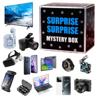 Boîte mystère chanceuse en gros, nouveautés 2025, écouteurs électroniques, smartphone, tablette, ordinateur portable, 5G, boîte surprise, boîtes mystérieuses