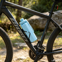 Gourde pliable en silicone pour sports de plein air, grande capacité, compacte et peu encombrante