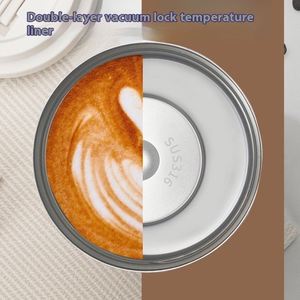 High Quality 530ML 316 Stainless Steel Insulated Travel Tumbler <b>Mug</b> <b>Double</b> <b>Wall</b> with Rope Coffee Cup Lid - Product Image 3