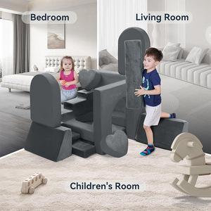 Canapé modulaire pour enfants Giving Tree, 14 pièces, tabouret de construction DIY pour enfants de 3 ans et plus, ensemble de jeu pour chambre à coucher et salon - Product Image 1