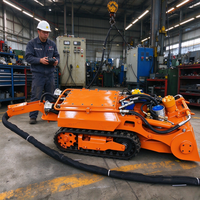 Robot compact de dragage de canalisations avec jet haute pression pour travaux sur les conduites d'égout de petit diamètre