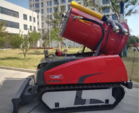 Robot penyelamat api Diesel dengan meriam air, Robot pemadam asap untuk Aksesori truk pemadam kebakaran