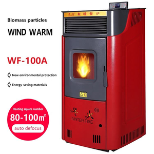 Poêle à granulés de bois automatique 10 kW, très demandé, pour la maison ou le bureau - Product Image 2