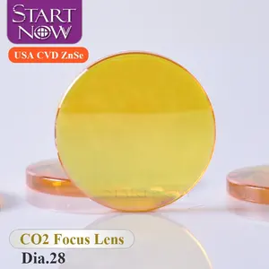 Startnow CO2 Laser Focus Lens Dia.28 F63.5mm 101.6 2.5" 4" USA CVD ZnSe Optic Focusing Laser Lens