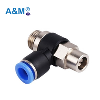 Meilleures ventes Sl(B)-D Contrôleurs de vitesse rotatifs pivotants Connecteurs pneumatiques Raccords enfichables Pièces pneumatiques