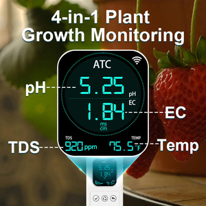 2025 thiết kế mới thông minh Wifi PH điều khiển 4-in-1 LED grower Monitor cho hydroponics cho hoa rau nước kiểm tra chất lượng - Product Image 4