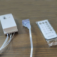 Accessoires pour guirlandes lumineuses LED : Prise de tension temporisée en plastique transparent avec télécommande et redresseur stabilisateur, vente en gros