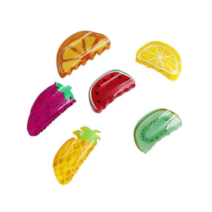 Fermagli per capelli Kt Fruit Series 8 cm in plastica con design a cartoni animati per donne e ragazze - Product Image 2