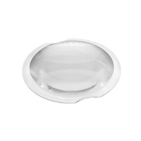 Lentille asphérique 102mm Double Convexe Biconvex Verre Lentilles 4 Pouces pour Led Wall Washer Light