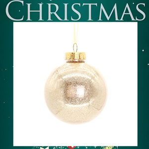 Décorations de Noël 2023 très vendues, ensemble de boules de Noël transparentes peintes en PET, ornements suspendus pour arbre de Noël - Product Image 5