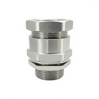LKETECH LKM-M16 Presse-étoupes en laiton nickelé basse tension IP68 anti-corrosion pour échappement de four industriel 5-10mm