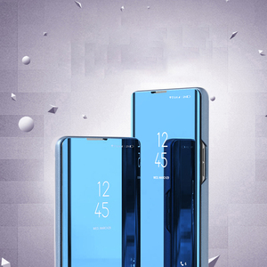 Funda Protectora para Teléfono con Espejo Transparente, Funda Protectora de Cuero Electrochapado con Tapa Abatible a Prueba de Golpes para Samsung <span class=keywords><strong>Galaxy</strong></span> A17 A56 A36 A26 - Product Image 3