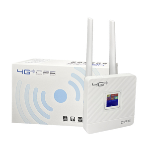 Routeur <span class=keywords><strong>WiFi</strong></span> CPE 4G LTE débloqué avec emplacement pour carte <span class=keywords><strong>SIM</strong></span>, modem sans fil 150 Mbps, point d'accès mobile portable, écran LCD pour la maison et les voyages - Product Image 1
