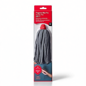 Fregona Max Pro Gray Strip Mop con Cappuccio Rosso 08011 - Product Image 2