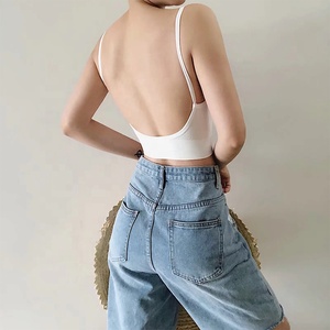 Sexy Backless <b>Bras</b> for Women Ultra Thin Underwire Full <b>Cup</b> Breathable Eco-Friendly Bralette Solid Deep V Lingerie - Product Image 2