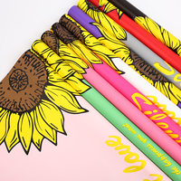 Papier d'emballage imperméable coréen motif tournesol pour bouquets, papier DIY fait main pour fleuriste, décoration florale