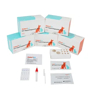 Veterinário fabricante teste erlichia canis anaplasma canino dirofilariose ag teste rápido kit anaplasma anticorpo teste kits