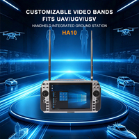 Télécommande portable 10 pouces, système Android, faible latence, transmission double fréquence 1.4G/600Mhz, anti-interférence