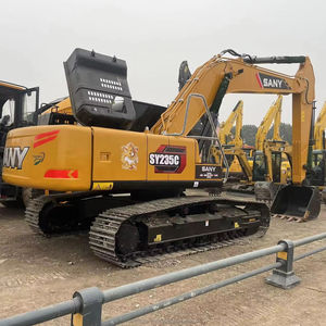 Excavadora hidráulica SANY SY235C usada en China, bomba de buen rendimiento, máquina de construcción de bajo precio, engranaje de Motor, venta global rápida - Product Image 1