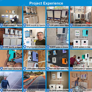 Anern güneş invertör <span class=keywords><strong>3KW</strong></span> 5000W MPPT hibrid invertör 24V pil olmadan çalışmak Inversor Hibrido onduwithout hihybride - Product Image 4