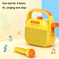 Haut-parleur de poche sans fil puissant et portable pour enfants, idéal pour les fêtes à domicile, le karaoké, les jeux et l'utilisation en extérieur, avec lecture Bluetooth et carte TF
