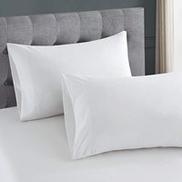 Parure de Draps d'Hôtel en Microfibre Luxe Douceur 1800 Fils, Bonnets Profonds, Ensemble 4 Pièces pour Usage Hôtelier