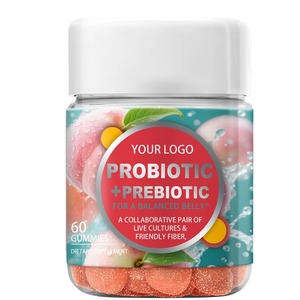 Gomitas Probióticas Avanzadas de Marca Privada para Mujeres, para Aliviar Gases <span class=keywords><strong>y</strong></span> Hinchazón, Probióticos Diarios para el Bienestar Digestivo <span class=keywords><strong>y</strong></span> una Piel Clara - Product Image 1