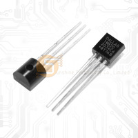 DS18B20 18B20 TO-92 Sensor Suhu Chip IC Asli Baru DS18B20 +