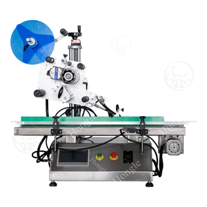 HLD67-121A Table Top <strong>Labeling</strong> Machine Automatic Desktop <strong>Labeler</strong> for Flat Surface Stickers High-Speed Compact <strong>Design</strong>