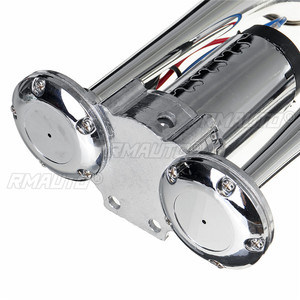 Bocina Eléctrica de Aire de 600DB y 12V con Doble Trompeta, Súper Potente, con Válvula Solenoide, para Vehículos, Autos, SUV, Camiones, RV, Barcos - Product Image 4