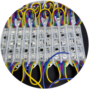 Nhựa epoxy không thấm nước mô-đun 0.72 Wát quảng cáo ánh sáng dấu hiệu mô-đun 3 <span class=keywords><strong>SMD</strong></span> <span class=keywords><strong>5050</strong></span> 12V RGB LED mô-đun - Product Image 2