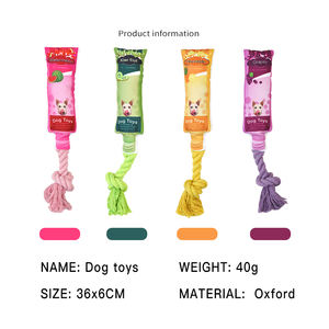 Produttore all'ingrosso di frutta resistente al morso fornitori di animali domestici corda cane giocattolo da masticare - Product Image 2