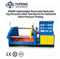 Banco de Pruebas de Válvulas Hidráulicas Horizontales Ligeras DN600, Máquina de Prueba de Presión de Válvulas Industriales API598