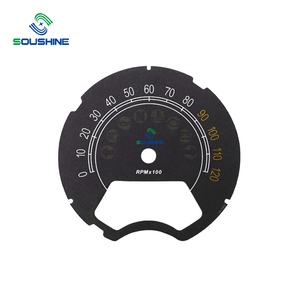 New 2D kỹ thuật số xe Bảng điều khiển cụ cụm Waterproof Polycarbonate PC <span class=keywords><strong>tachometer</strong></span> với chức năng hiển thị - Product Image 2