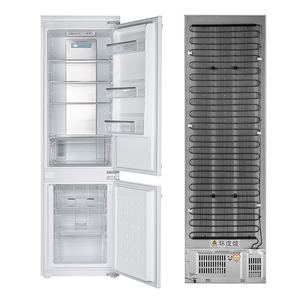 Réfrigérateur <span class=keywords><strong>encastrable</strong></span> ultra-plat 232L, 540mm, congélateur bas sous comptoir, No Frost, R600a, blanc, CE CB RoHS EMC, compact - Product Image 2