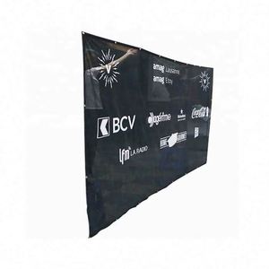 พิมพ์แบนเนอร์ตาข่ายกันน้ำคุณภาพสูงแบบกำหนดเอง พิมพ์บนแผ่นพีวีซีไวนิลสำหรับฉากหลัง แบนเนอร์แนวตั้งสำหรับใช้งานกลางแจ้ง - Product Image 4