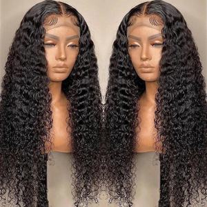 Peluca de Cabello Humano Virgen Brasileño 100% con Frente de Encaje y Ondas Profundas para Mujeres Negras - Product Image 2